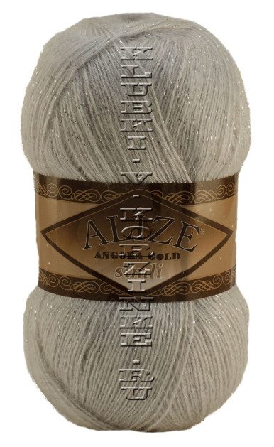 Пряжа ANGORA GOLD SIMLI Alize - (168 - Белая зима)