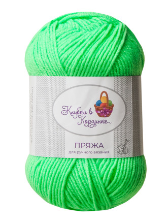 Пряжа «Алетта» - (011 - Лаймовый всплеск)