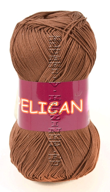Пряжа VITA cotton "PELICAN" - (3973 - Светлый шоколад)