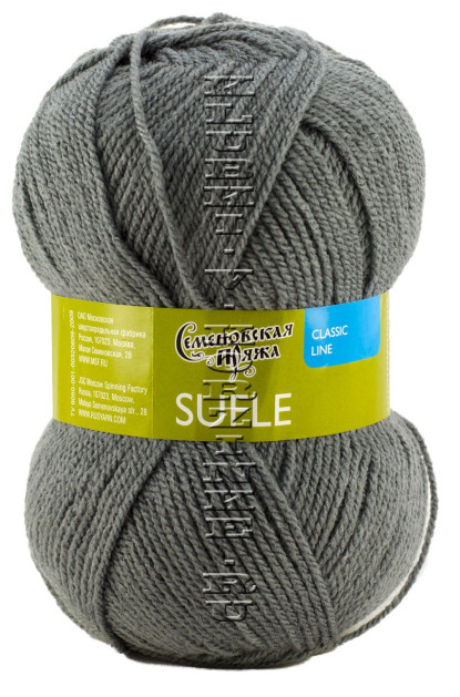Пряжа Семеновская «Суфле» - (56 - Стальной)
