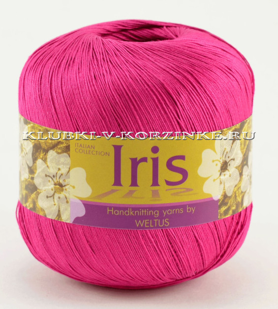 Пряжа Iris (Ирис) - (24 - Розово-малиновый)