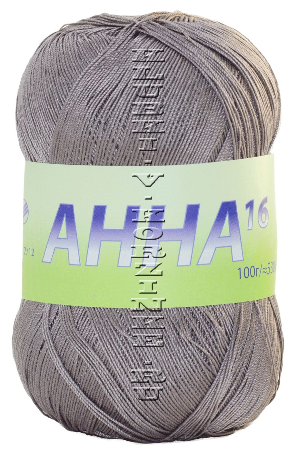 Пряжа Анна 16 Seam - (375 - Серый) - купить в Москве по недорогой цене ...