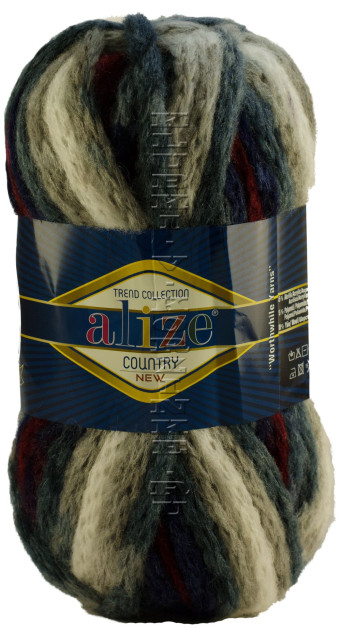 Пряжа Country New Alize - (5491 - Морской)