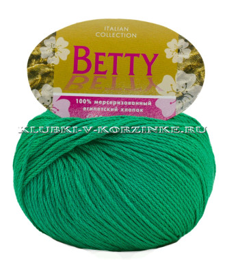 Пряжа Betty - (53 - Изумрудный)