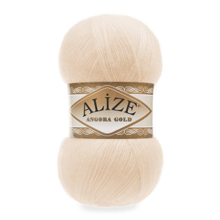 Пряжа «ANGORA GOLD Alize» - (681 - Светлый персик)