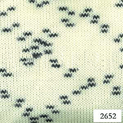 Пряжа VITA "CORONA" - (2652 - Бело-серый)