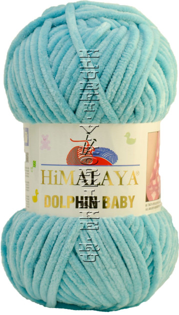 Пряжа Dolphin baby Himalaya - (80315 - Бирюзовый)