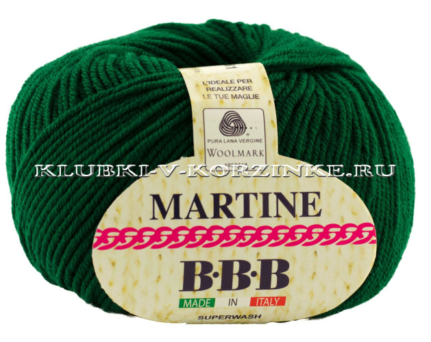 Пряжа Martine BBB - (8737 - Изумрудный)