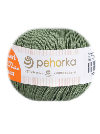 Пряжа Пехорка «Ажурная» - (38 - Полынь) 