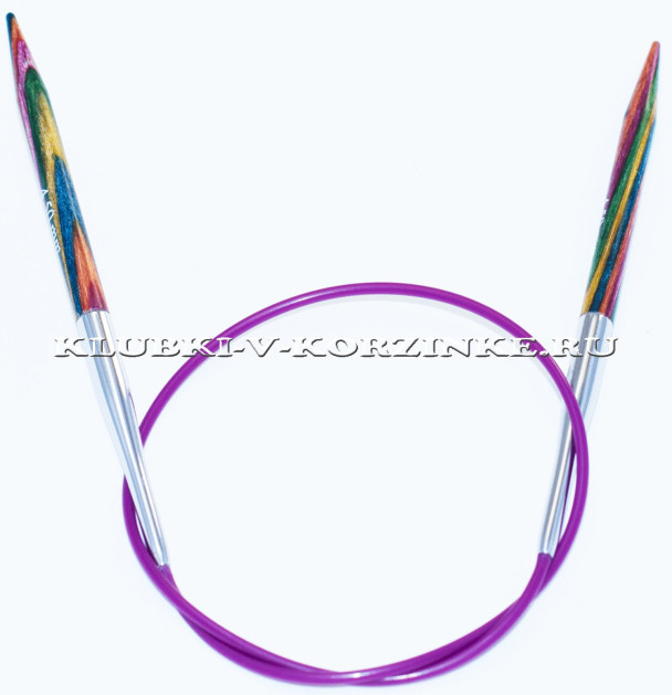 Спицы KnitPro Symfonie круговые №4,5; 40 см (арт.20310)