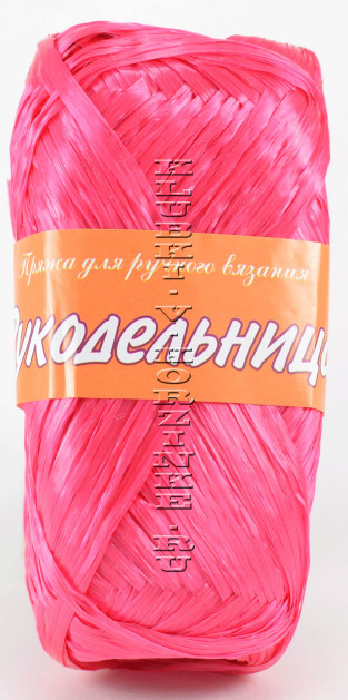 Пряжа Рукодельница - (08 - Яркая малина)