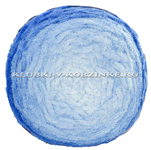 Пряжа Softy Plus Ombre Batik Alize - (7282 - Василёк)