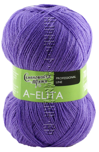 Пряжа Семеновская «Аэлита» - (272 - Колокольчик)