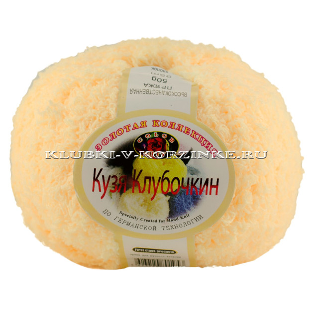 Пряжа «Кузя Клубочкин» Color City - (12 - Шампанское)