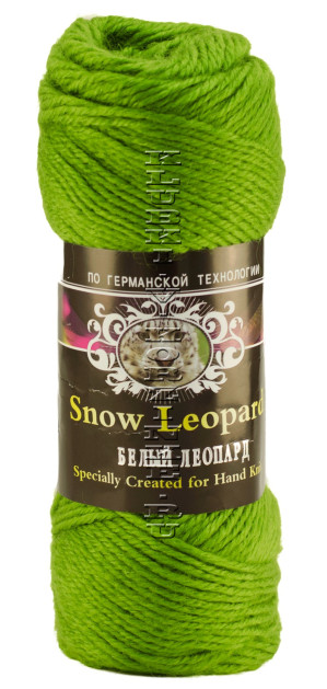 Пряжа «Белый Леопард (Snow Leopard)» Color City - (2406 - Фисташка)