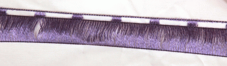 Ленточная пряжа BOMBA и STING (40 - Сиреневый)