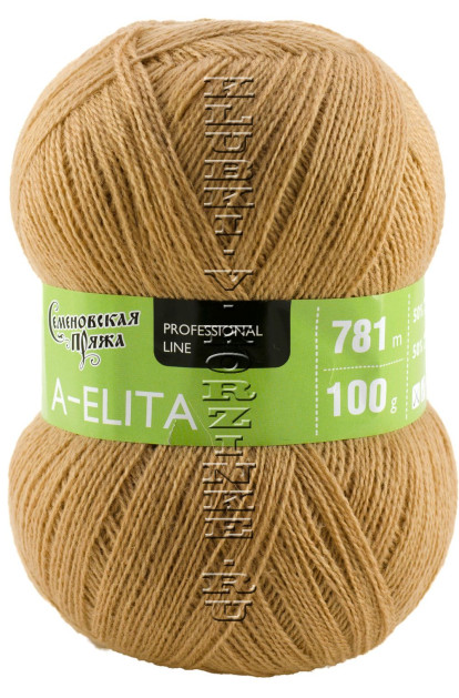 Пряжа Семеновская «Аэлита» - (28 - Песочный)