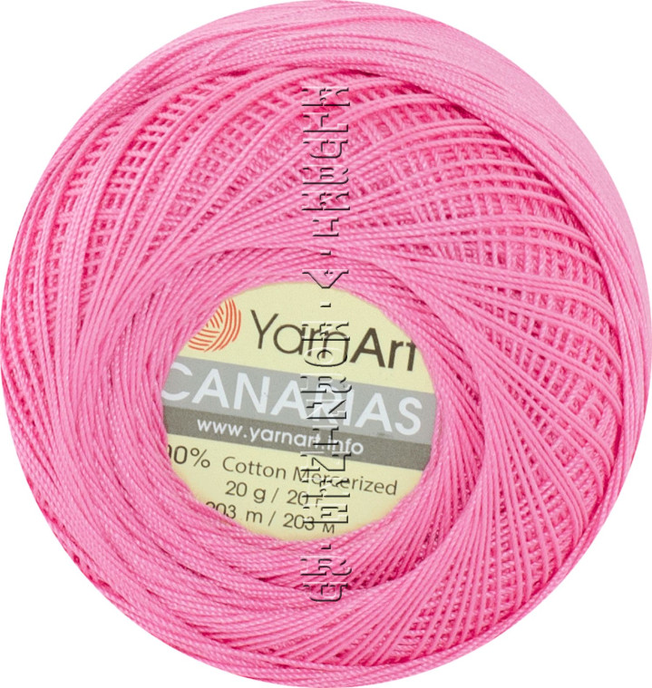 Пряжа YarnArt Canarias - (5001 - Яр.розовый)