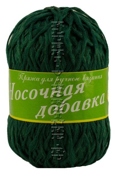 Пряжа Носочная добавка (335 - Изумруд)