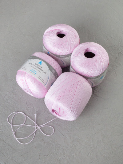 Пряжа Камтекс «Хлопок Мерсеризованный» - (143 - Нежный румянец)