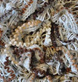 Пряжа DANTELA WOOL Alize - (1488 - Беж,коричневый)