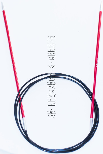 Спицы KnitPro Zing круговые №2,5; 100 см (арт.47153)