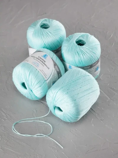 Пряжа Камтекс «Хлопок Мерсеризованный» - (073 - Лёд)