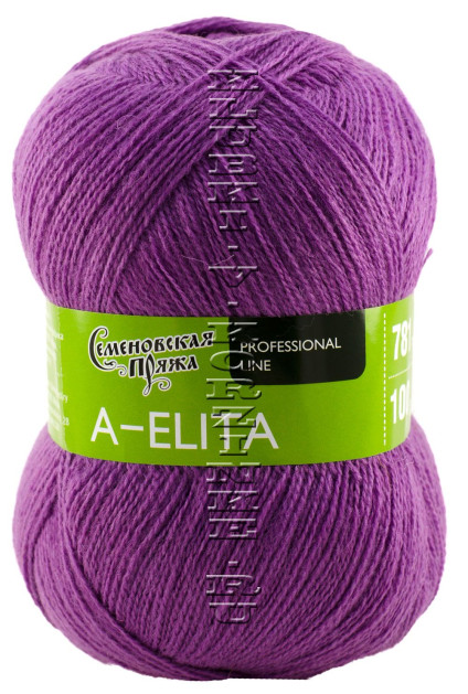 Пряжа Семеновская «Аэлита» - (139 - Орхидея)