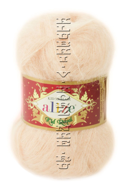 Пряжа KID ROYAL 50 Alize - (491 - Миндальный)