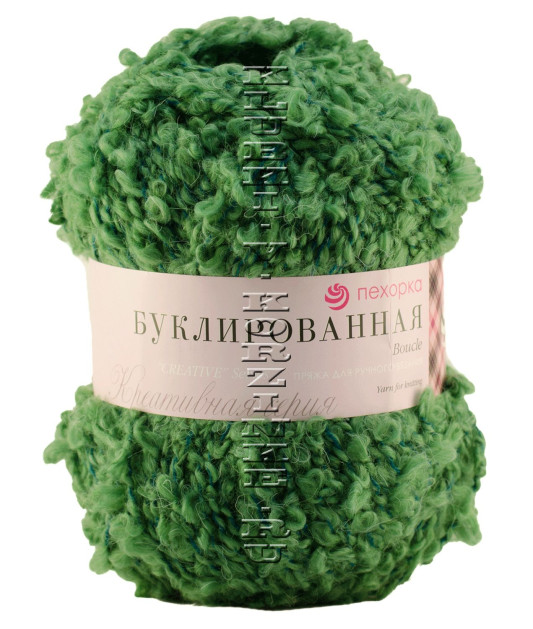 Пряжа Пехорка «Буклированная» - (117 - Киви)