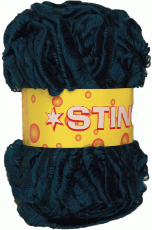 Ленточная пряжа BOMBA и STING (7441 - Изумрудный)