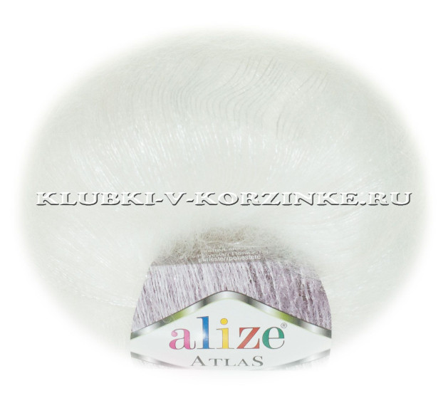 Пряжа Atlas Alize - (55 - Белый)