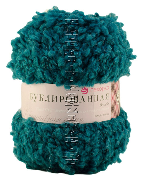 Пряжа Пехорка «Буклированная» - (14 - Морская волна)