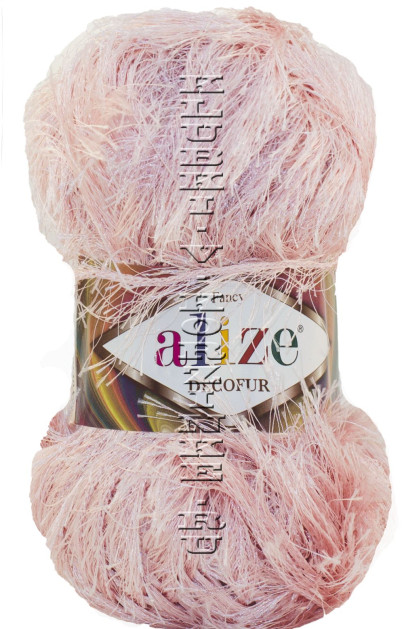 Пряжа Decofur Alize - (161 - Пудра)