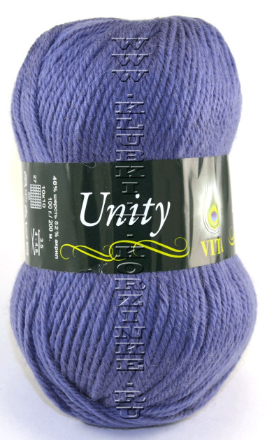 Пряжа Vita Unity Light - (6043 - Дымчато-фиолетовый)