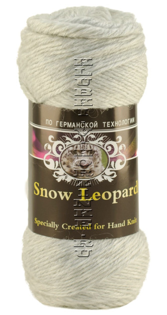 Пряжа «Белый Леопард (Snow Leopard)» Color City - (29601 - Cерый меланж)