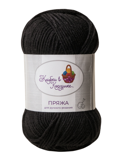 Пряжа «Алетта» - (02 - Черный)