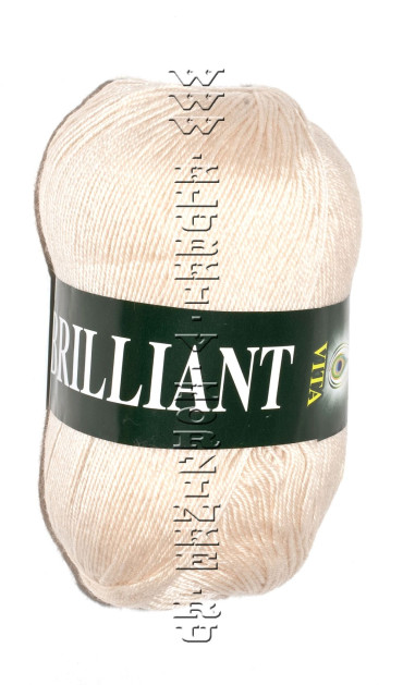 Пряжа VITA «BRILLIANT» - (4983 - Экрю)