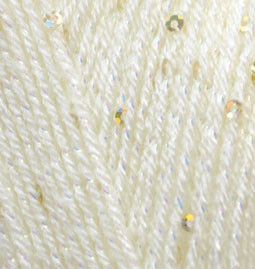 Пряжа SAL ABIYE Alize - (01 - Молочный)