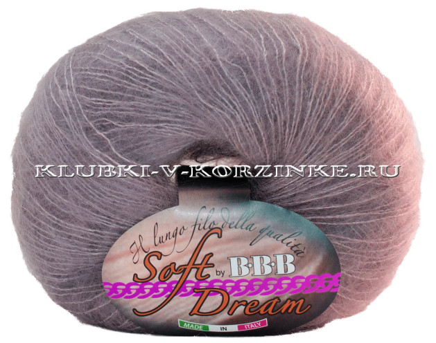 Пряжа Soft Dream BBB - (8995 - Кофе с молоком)