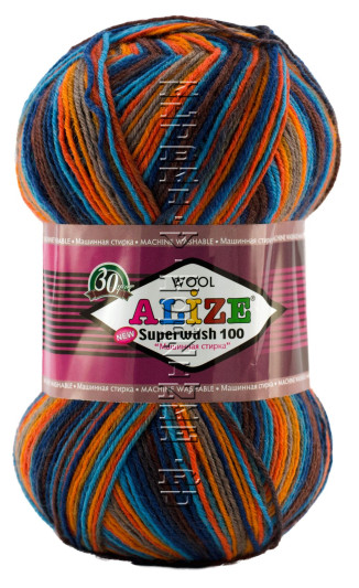 Пряжа SUPERWASH Alize - (цвет 4657)