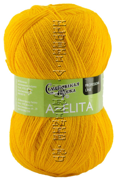 Пряжа Семеновская «Аэлита» - (216 - Канарейка)
