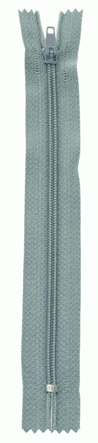 Молния Спираль н/р брючная G004P Gamma, тип 4, 18 см (304 - Cерый)