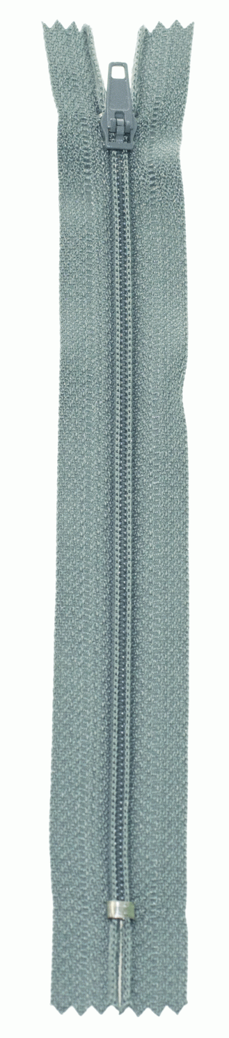 Молния Спираль н/р брючная G004P Gamma, тип 4, 18 см (304 - Cерый)