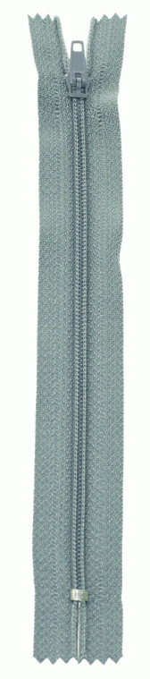 Молния Спираль н/р брючная G004P Gamma, тип 4, 18 см (304 - Cерый)