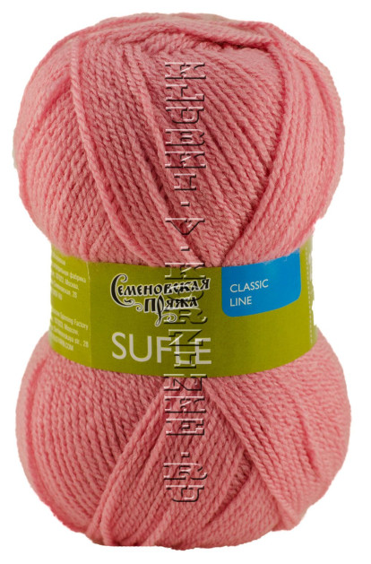 Пряжа Семеновская «Суфле» - (64 - Клевер)