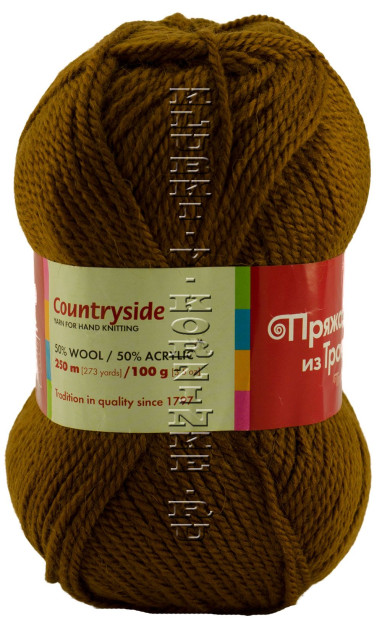 Пряжа Троицкая «Подмосковная» - (1414 - Золотой)