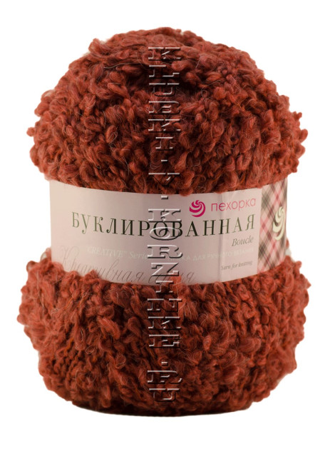 Пряжа Пехорка «Буклированная» - (481 - Т.керамика)