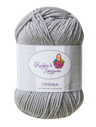 Пряжа «Алетта» - (030 - Св.серый)