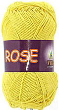 Пряжа VITA cotton &quot;ROSE&quot; - (3916 - Светло-желтый)